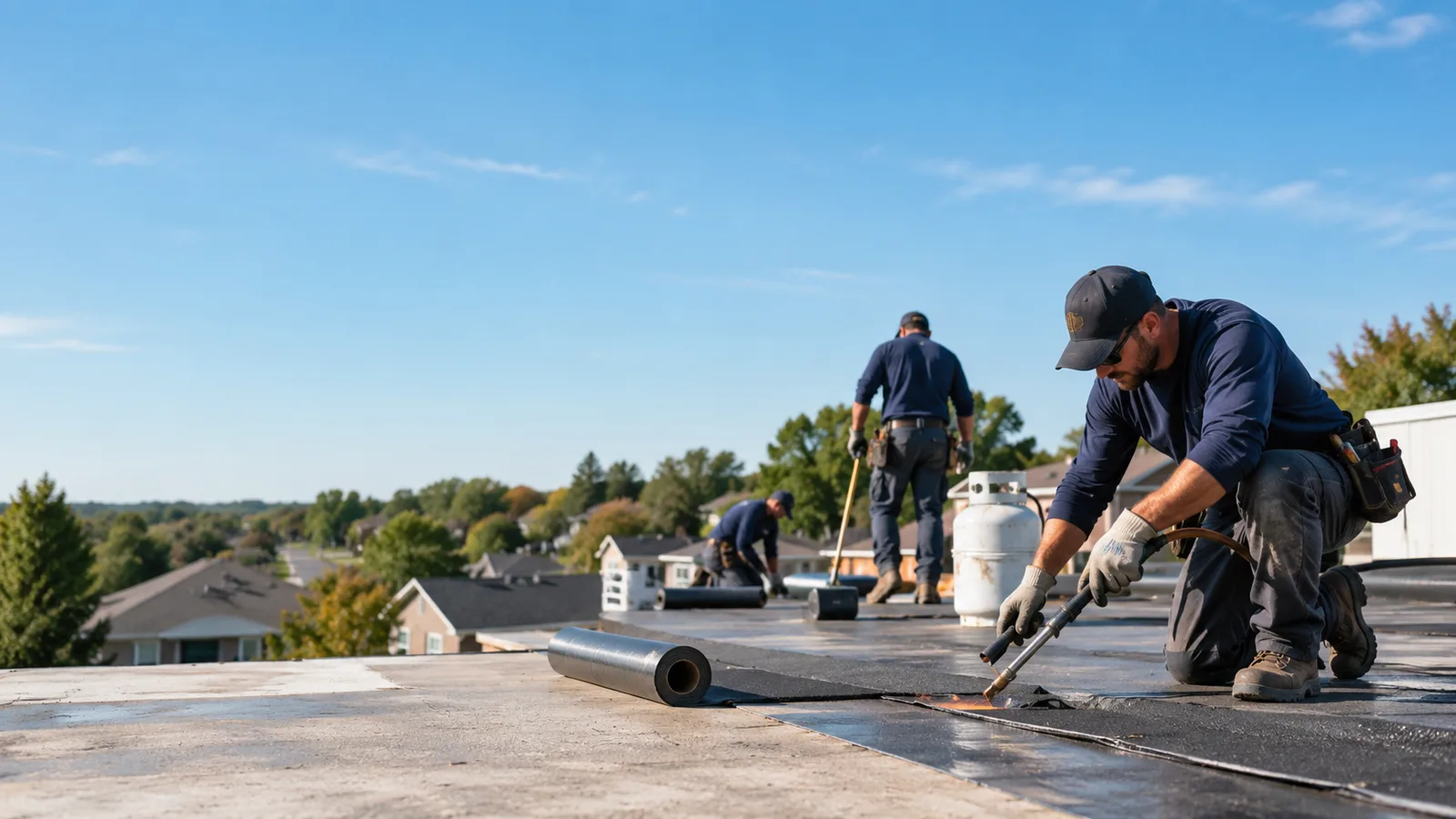Flat Roof Leak Repair providers in Alvin, IL